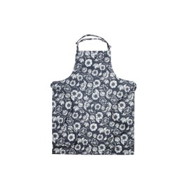 APOLLO THE HOUSEWARES BRAND Cotton Apron, Adjustable Neck Strap With Pocket, Hand-made 100% Cotton, Professional Quality for Home, Restaurant, Craft, Garden, BBQ, 70 x 85 cm, Grey