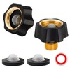 Jingzan 2 Pack Brass Water Inlet Fitting for Pressure Washer