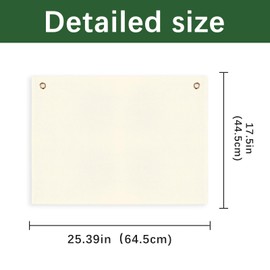 2 Piece Sublimation Blank Canvas Banner Hanging Flag for Nursery Wall Decor for Kids Room Decor for Boys and Girls