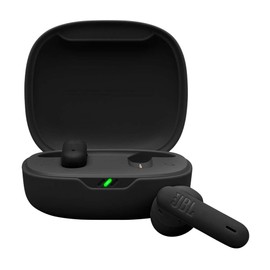 JBL Wave Flex 2, Wireless Bluetooth Earbuds with 40h Playtime, Pure Bass Sound, Smart Ambient Technology, IP54 Water and Dust Resistant, Multi-Point Connection, Open-Back Stick Design, in Black