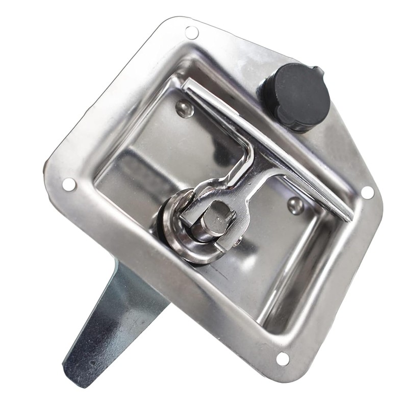 1-Pack Trailer Door Latch Rv Door Tool Box Lock T-Handle