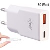 revolt Set of 2 Ultra Compact USB A/C Power Supplies,
