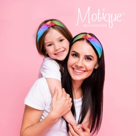 Tye Dye Top Knot Headband for Women - Bright