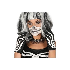Fiestas Guirca Skeleton Gloves for Horror Costume Men Women