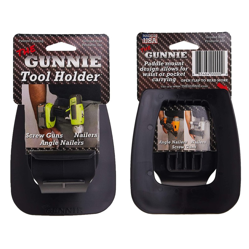 The Gunnie Cordless Drill Holster/Hook (2-Pack)