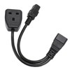 IEC320 C20 Male to C19 Female Power Cable PVC Y