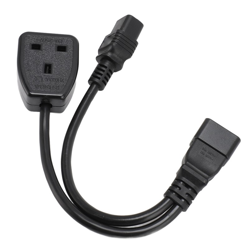 IEC320 C20 Male to C19 Female Power Cable PVC Y