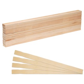 Seahive Jumbo 5 Gal. Paint Stir Paddle & Craft Sticks [ 21in - 25 Pack ] Wooden Stick for Crafts, Gardening, Paint Mixer for epoxy Resin