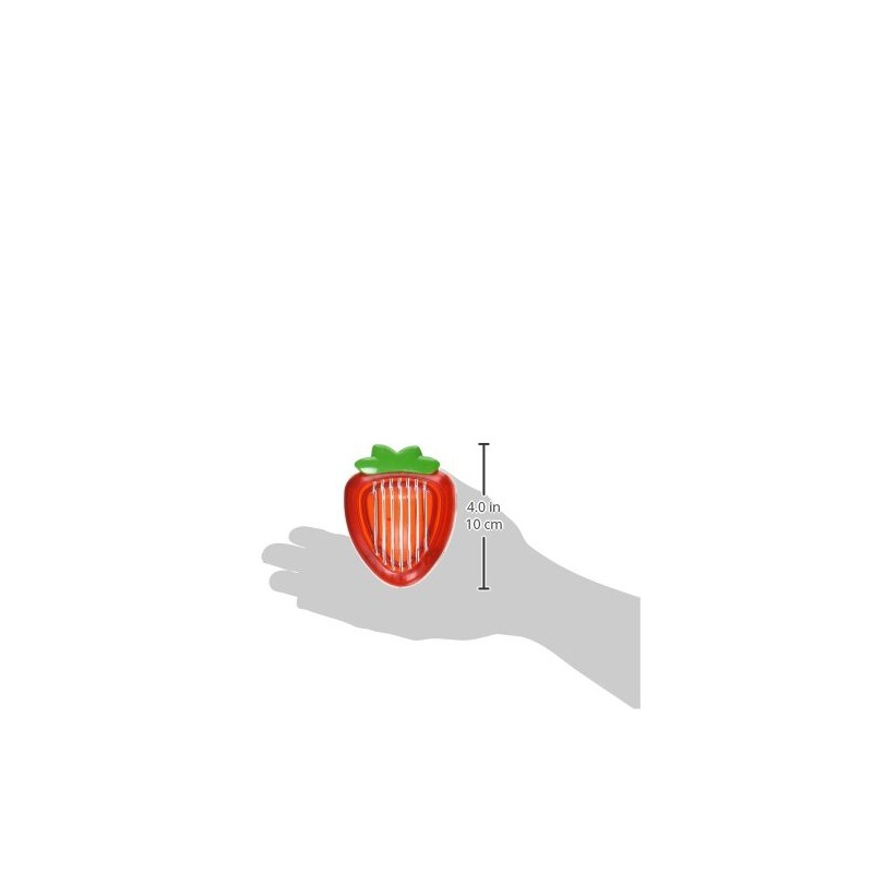 Joie Strawberry Slicer, Perfectly Even Fruit Cutter Tool, Ideal for
