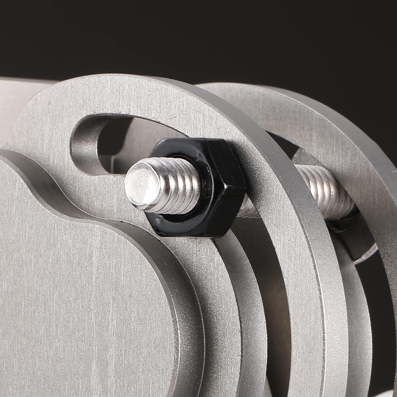 M8 x 1.25mm Hex Nuts 50Pcs 304 Stainless Steel 18-8,