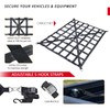 Surmountway Heavy Duty Cargo Net - 66" x 50", 1100LBS