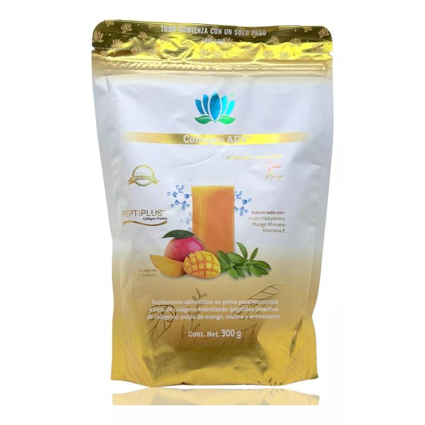 Pure Health. Colágeno Hidrolizado Mango 300 G Collagen Adv Pure Health