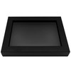 8x10 Black Shadow Box with Black Acid-Free Backing UV Acrylic