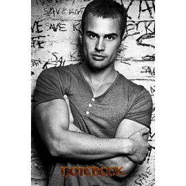 Notebook : Theo James Notebook Wide Ruled, 6x9, 100 Pages | Thankgiving Notebook gift for boy, girl,men, women #418