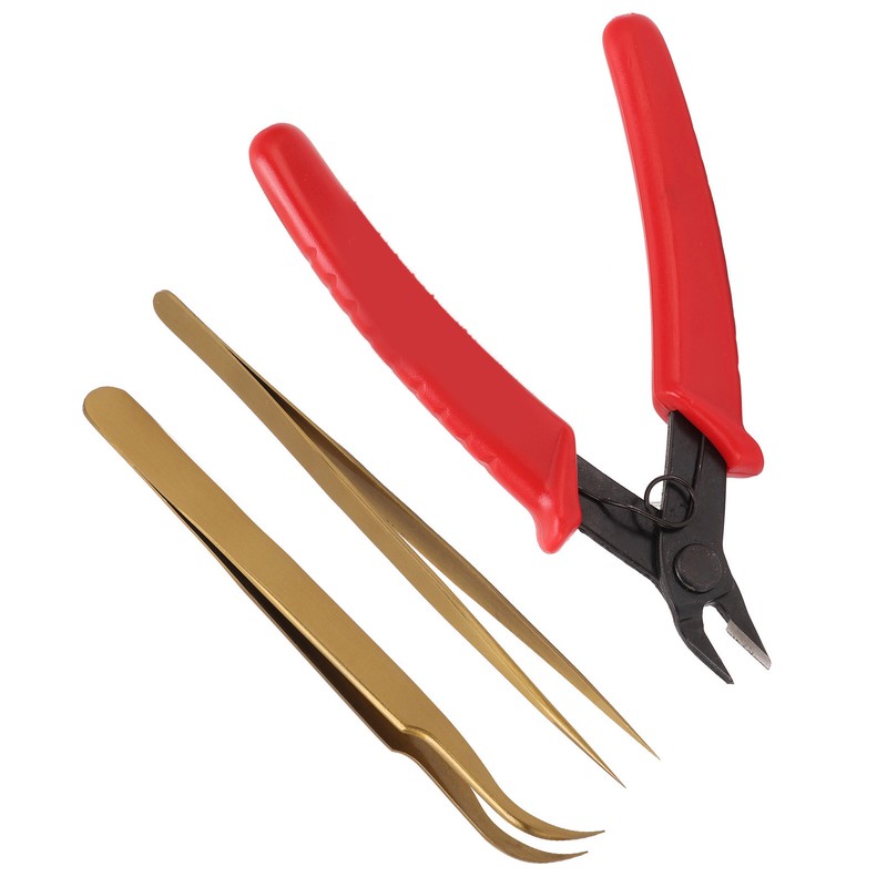 Electric Plier with Elbow and Pointed Tweezer Corrosion Magnetic Resistance