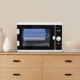 Ozone + UV Sterilizer Cabinet Beauty Salon Lab Dental Disinfection Box 110V 12L