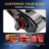 Valley Sportsman 8.7" Electric Meat Slicer, with Stainless Steel Blade,