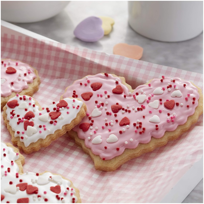 Wilton 2308-1203 Nesting Metal Cookie Cutter Set, Multi-Colour, Pack of