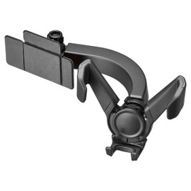 Carmate SA36 Car Smartphone Holder, Stick to the Back of the Monitor, Display Audio Mounting Type, Wing Catch, Black