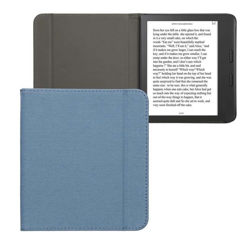 kwmobile Flip Case Compatible with Tolino Vision 6 - Protective