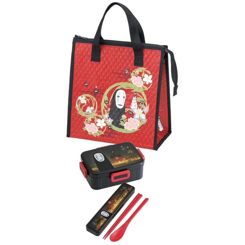 Skater FBC1-A Non-Woven Lunch Bag Cooler Bag Spirited Away Kaonashi