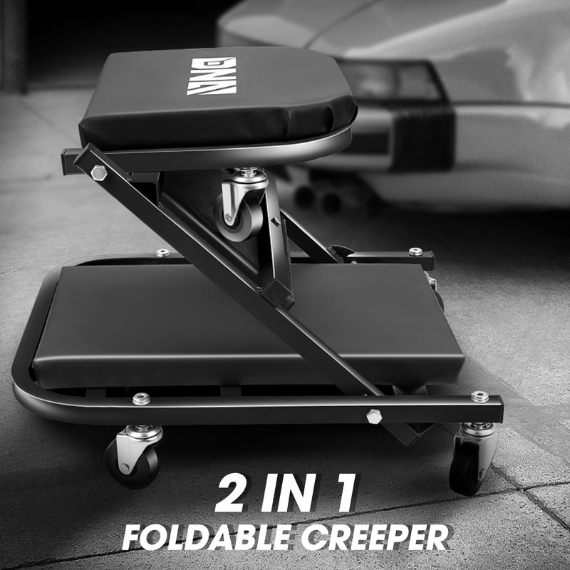 DNA MOTORING 40 Inches Folding 2 in 1 Rolling Z