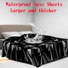 BedGrip Mattress Protector Waterproof – Liquid Proof Fitted Mattress Cover,