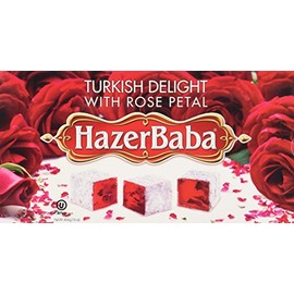 Hazerbaba Turkish Delight with Rose – 1lb