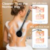 Back Scrubber for Shower, 20.4” Long Handle Shower Back Brush