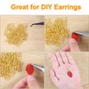 Earring Hooks Earring Making Kit – 600 Pcs Gold Plated
