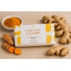 Jabón Artesanal De Curcuma Y Jengibre 6 Pz De 100g