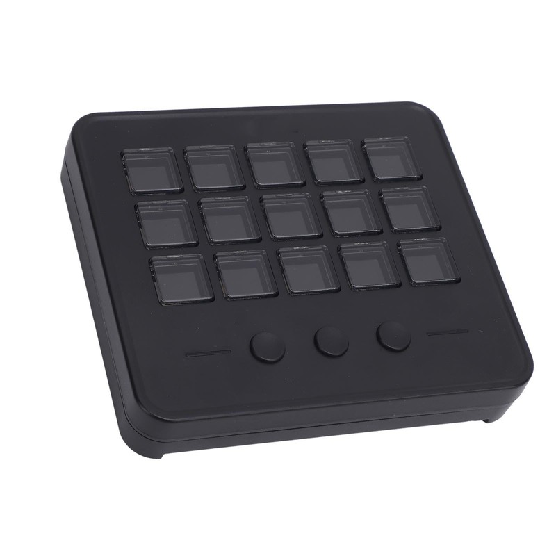Stream Controller, Stream Control Deck with 15 Macro Keys, Customizable
