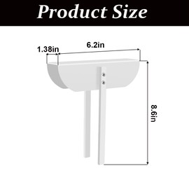 TopHomer 2 Pack Safety Bi-fold Door Lock - Closet Protection Child and Pet Proof Bi-fold Door Lock,for Pantry, Closets, Cabinets