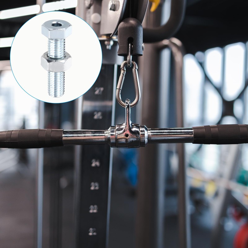 PATIKIL Gym Machine Accessories, 5pcs M12 Wire Rope Port Joint