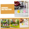 Abaodam 18pcs Glow Dark Mini Resin Figurines Cute Luminous Animal