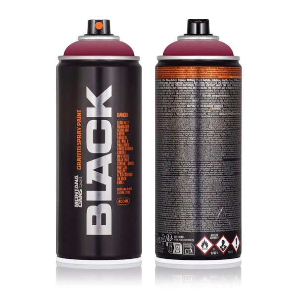 Sprühdose Montana BLACK 400 ml - Graffiti Paint - hochdeckende