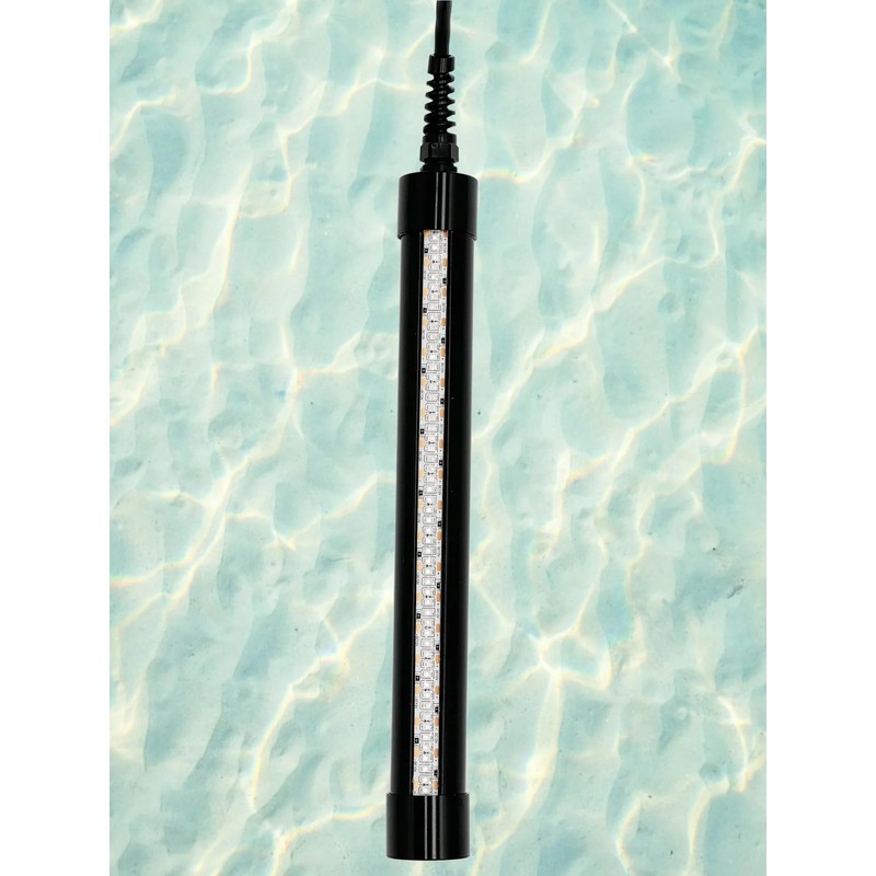 HydroGlow Underwater Fishing Light – High-Output Green LED (360° Visibility),