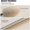 Luo ke 75mm Extra Long Flet Polishing Bits, 1/8'' Extented