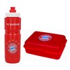 FC Bayern München Drinking Bottle + Lunch Box Set of