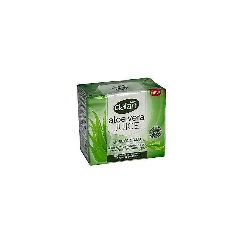 Aloe Vera Cream Soap (3-pack) Dalan