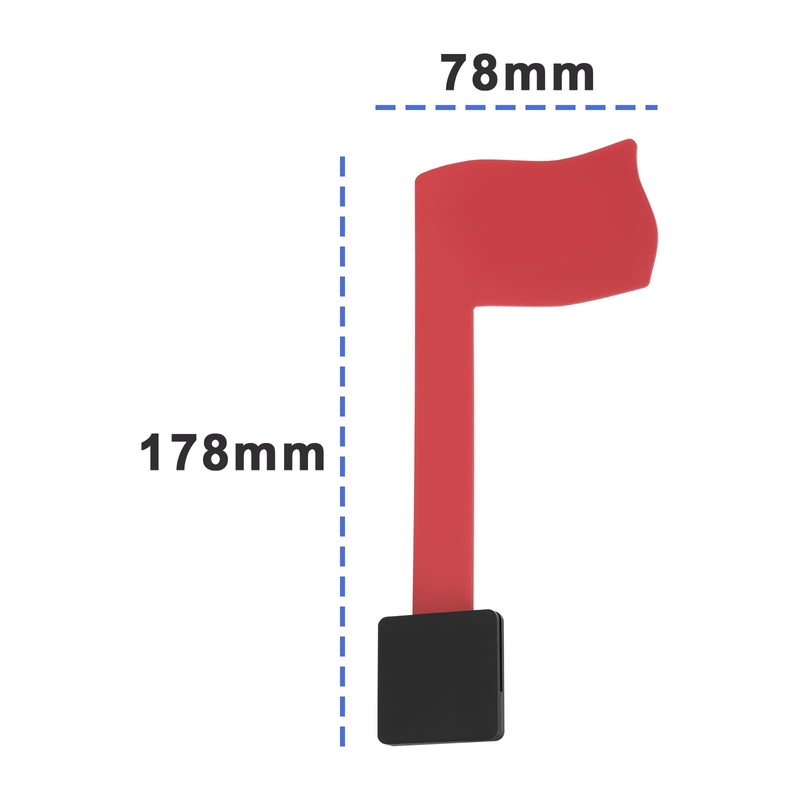 VGOL Rotating Mailbox Flags Replacement Flags Set for Brick Metal