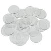 LITKO Clear Round Miniature Bases | 1.5mm Thick | Circular