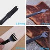 Yuentoen 4 Pcs Sharp Head Pricking Iron Leather Hole Punch,