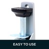SUMMIT DOORWARE Heavy Duty Spring Loaded Step Down Door Stopper