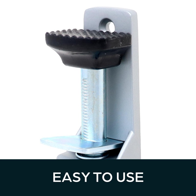 SUMMIT DOORWARE Heavy Duty Spring Loaded Step Down Door Stopper