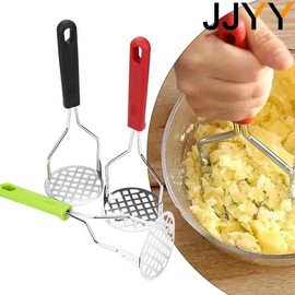Potato masher potato masher vegetable masher manual crusher potato blender kitchen garlic masher kitchen supplies - Color: Green