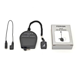 Wenpzeray Shortwave FM Reel Antenna Telescopic External Antenna Enhance Radio Signal Reception Suit for FM SW Radio Receiver