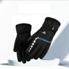 Blue windproof ski gloves, heated motorcycle padded gloves, waterproof / 블루 방풍 스키장갑 발열 오토바이 패딩장갑 방수