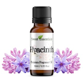 Hyacinth, 10ml Premium Fragrance Oil, Aromatherapy, Diffuser, Crafts, Soap, Home Scents, Bath & Body, DIY Parfum and Much More. Versatile and Long-Lasting (10ml / 0.35fl oz)