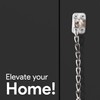 MEGA HANDLES Transom Door Chain 12-Inch, Door Chain Stopper for